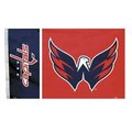 Fremont Die Inc Fremont Die 84207B 3 ft. X 5 ft. Washington Capitals Flag with Grommetts 84207B